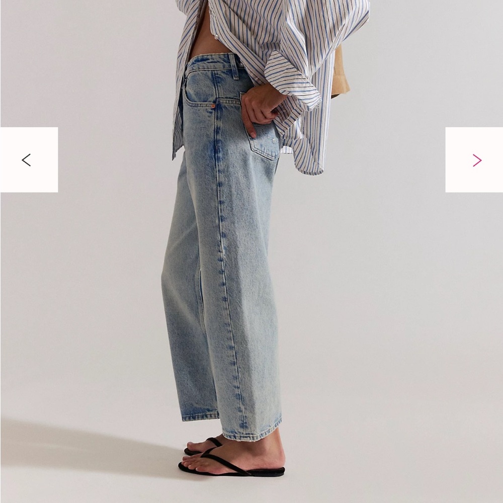 Free People Deep Trance Boyfriend Jean size 25